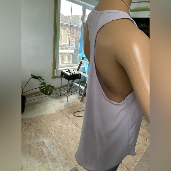 Lilac tank top, Med., - Picture 5 of 9